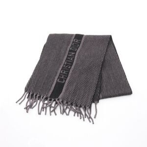 Dior Muffler Gray Other Muffler Ladies Used A